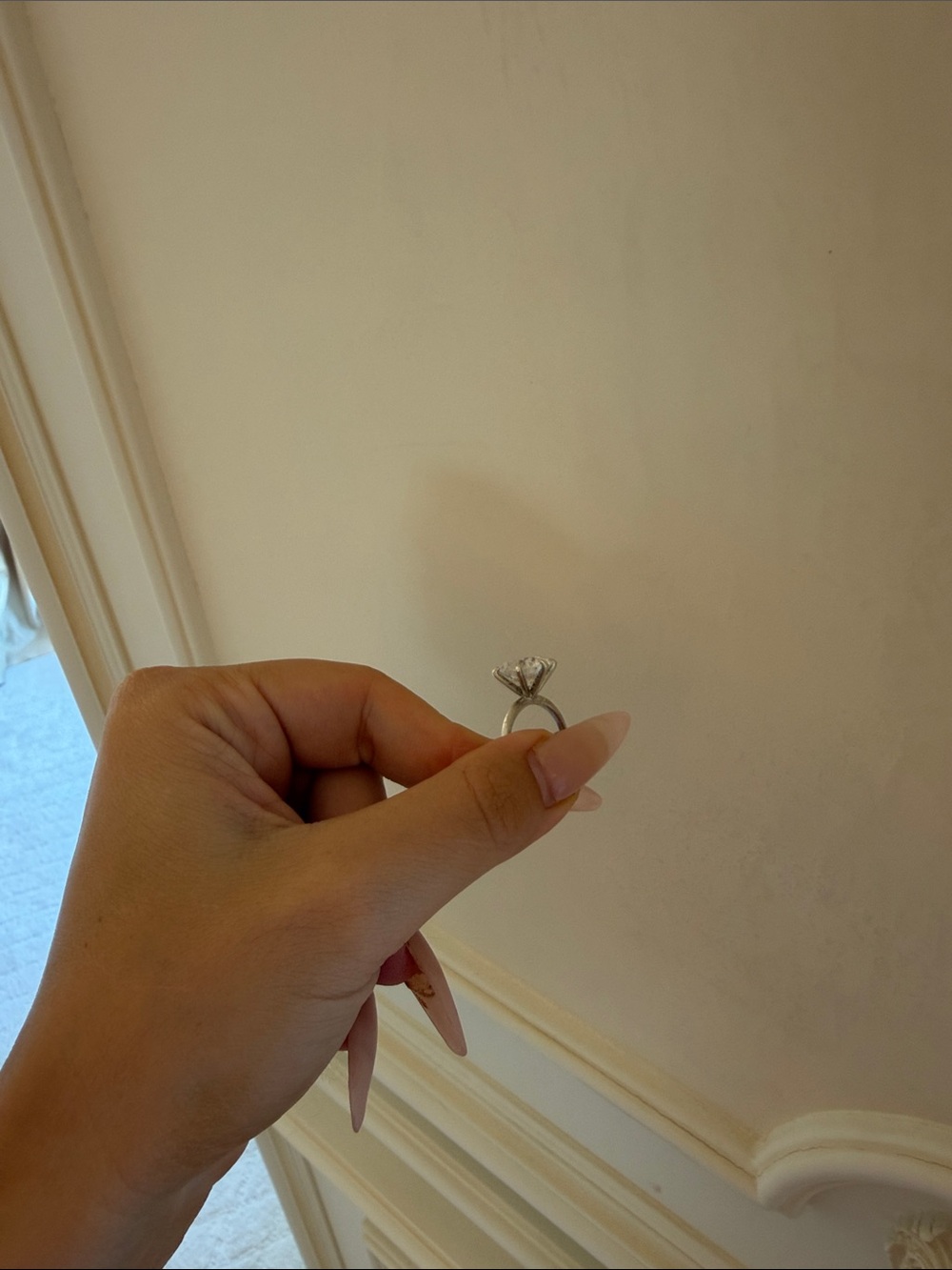 Solitaire Diamond Ring - Picture 3 of 4